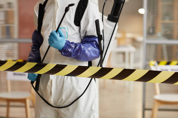 Professional Biohazard technician working in Salem, AR